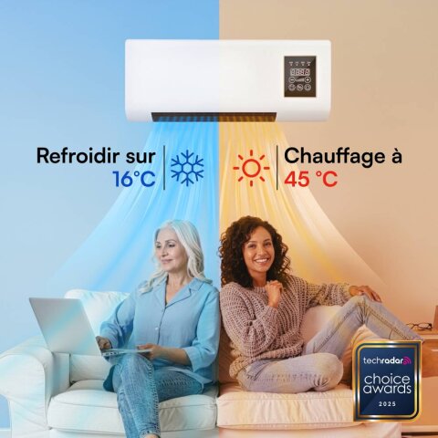 Climatiseur portable Coolizi avec fonction refroidissement et chauffage