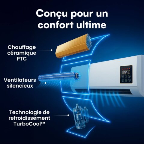 Technologie Coolizi pour refroidir et chauffer